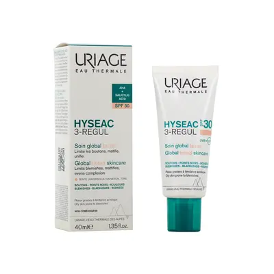 Uriage Hyseac 3-regul Soin Global Teinte Spf30 40ml