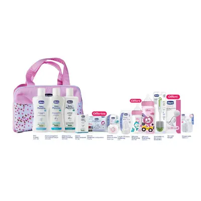 Chicco Sac Maternite Tous Les Indispensables Rose Pour Fille