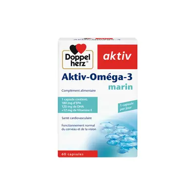 Doppelherz Aktiv Omega 3 Marin 60 Gelules