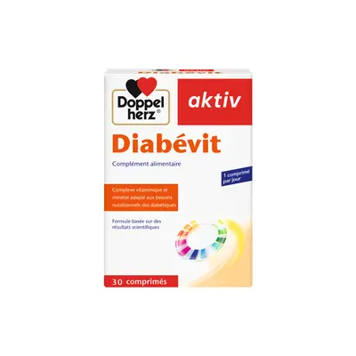 Doppelherz Aktiv Diabevit 30 Comprimes