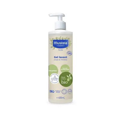 Mustela Bio Gel Lavant Cheveux Et Corps 400ml