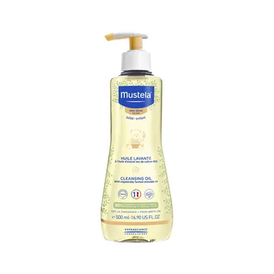 Mustela Bebe-enfant Huile Lavante Peau Seche 500ml