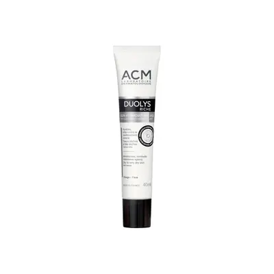 Acm Duolys Riche Soin Hydratant Anti-age Peaux Seches A Tres Seches 40ml