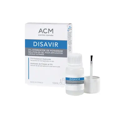 Acm Disavir 5% Hydroxyde De Potassium Solution En Gel 10ml