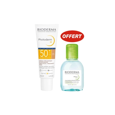 Bioderma Photoderm M Gel-creme Clarifiant Anti-recidive Teinte Doree Ecran Spf50+ - 40ml