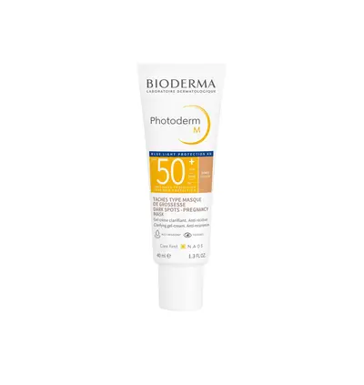 Bioderma Photoderm M Gel-creme Clarifiant Anti-recidive Teinte Doree Ecran Spf50+ - 40ml