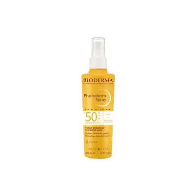 Bioderma Photoderm Spray Solaire Hydratant Invisible Ecran Spf50+ 200ml