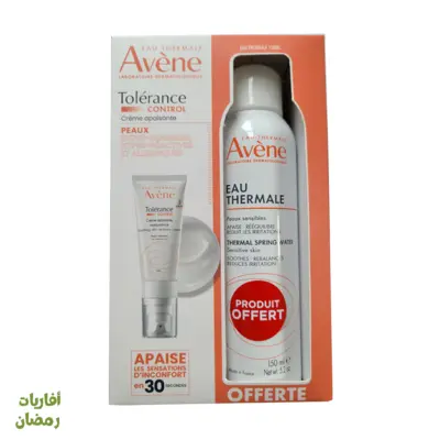 Avene Pack Tolerance Control Creme Apaisante 40ml + Eau Thermale Spray 150ml Offerte