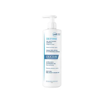 Ducray Dexyane Gel Nettoyant Surgras - 400ml