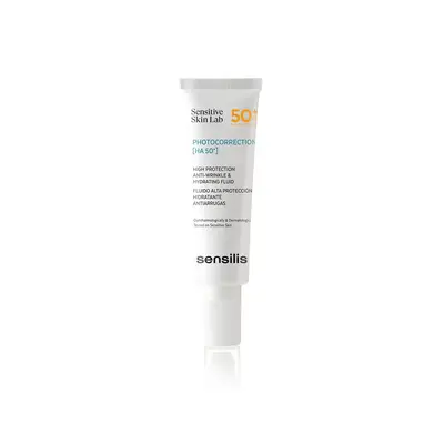 Sensilis Photocorrection Ha 50+ Fluide Hydratant Et Antirides - Ecran Invisible Spf50+ 50ml