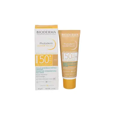 Bioderma Photoderm Cover Touch Mineral Ecran Spf50+ Teinte Doree 40ml