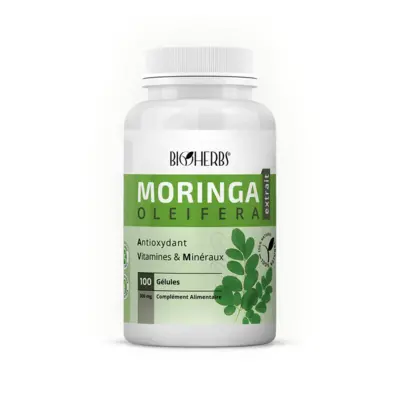 Bioherbs Moringa - 100 Gelules