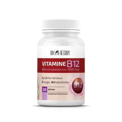 Bioherbs Vitamine B12 - 30 Gelules