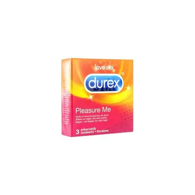 Durex Pleasure Me 3 Preservatifs