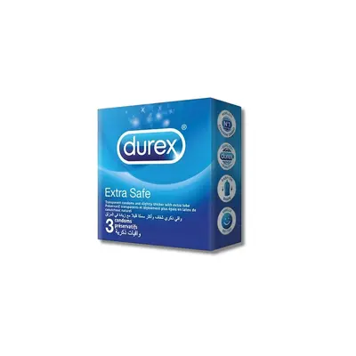 Durex Extra Safe Boite 3 Preservatifs