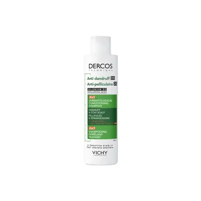 Vichy Dercos Shampooing Demelant Traitant Anti-pelliculaire Ds 2en1 - 200ml