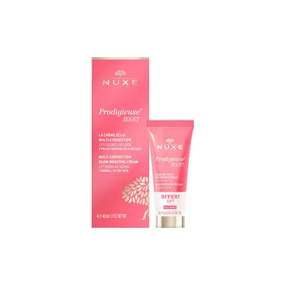 Nuxe Pack Prodigieuse Boost Creme Eclat 40ml + Baume-huile Recuperateur Nuit 15ml Offert