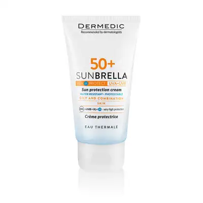 Dermedic Sunbrella Creme Solaire Peaux Mixtes A Grasses Ecran Spf50 40ml