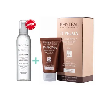 Phyteal D-pigma Ecran Anti-taches Invisible Spf100 + Eau Micellaire 150ml Offerte
