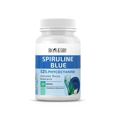 Bioherbs Spiruline Bleue 30 Gelules