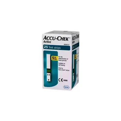 Accu-chek Active 25 Bandelettes