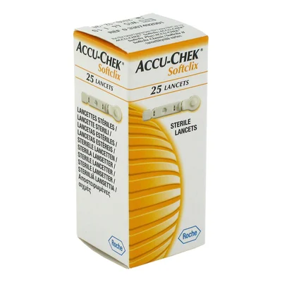 Accu-chek Softclix 25 Lancettes