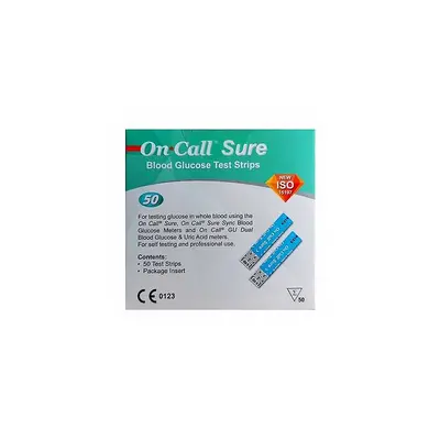 On Call Sure Bandelettes Boite De 50