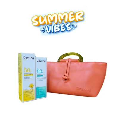 Daylong Pack Promo Ecran Kids 150ml + Sensitive Creme Gel Spf50 100ml + Sac Offert