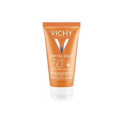 Vichy Capital Soleil Creme Onctueuse Peaux Normales à Seches - Ecran Spf50+ 50ml