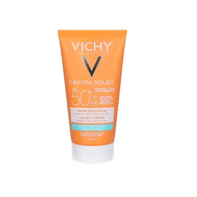 Vichy Capital Soleil Creme Onctueuse Peaux Normales à Seches - Ecran Spf50+ 50ml