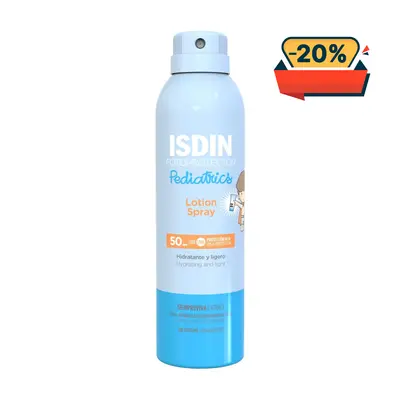 Isdin Pediatrics Spray Transparent Wet Skin Ecran Solaire Enfant Spf50+ 250ml