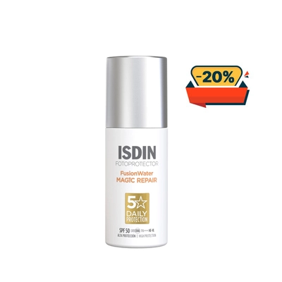 Isdin Fusion Water Magic Repair - Ecran Solaire Invisible Spf50 - 50ml