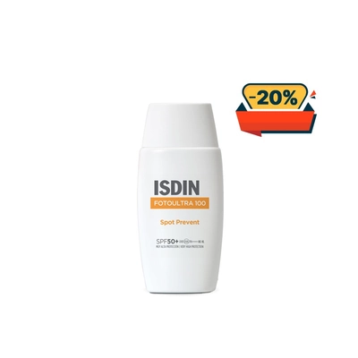Isdin Foto Ultra 100 Spot Prevent - Ecran Solaire Prevention Taches Spf50 - 50ml