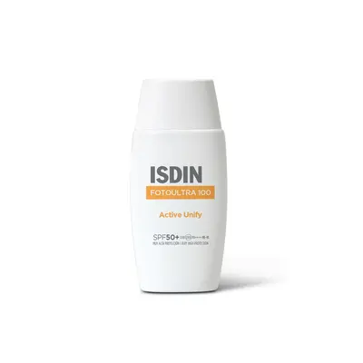 Isdin Foto Ultra Active Unify Depigmentant - Ecran Solaire Invisible Spf50+ - 50ml