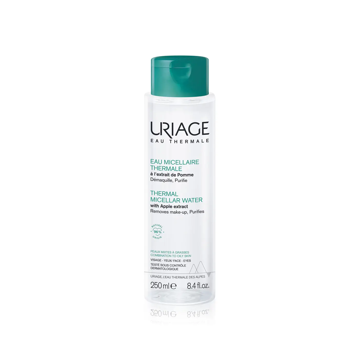 Uriage Eau Micellaire Thermale Peaux Mixtes à Grasses - 250ml