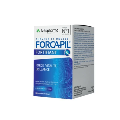 Arkopharma Forcapil Fortifiant Cheveux Et Ongles 1 Mois 60 Gelules