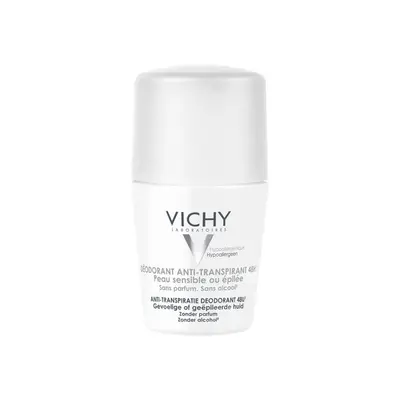 Vichy Deodorant à Bille Anti-transpirant 48h Peau Sensible Ou Epilee 50ml