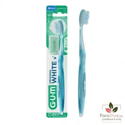Gum Original White Brosse à Dents Medium - Ref 563