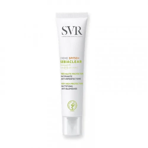 SVR SEBIACLEAR Creme SPF50+ Solaire Matifiante 40ml