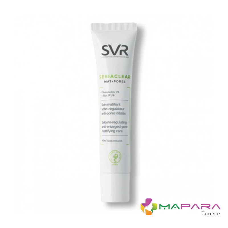 SVR Sebiaclear Mat + Pores Soin Matifiant 40ml