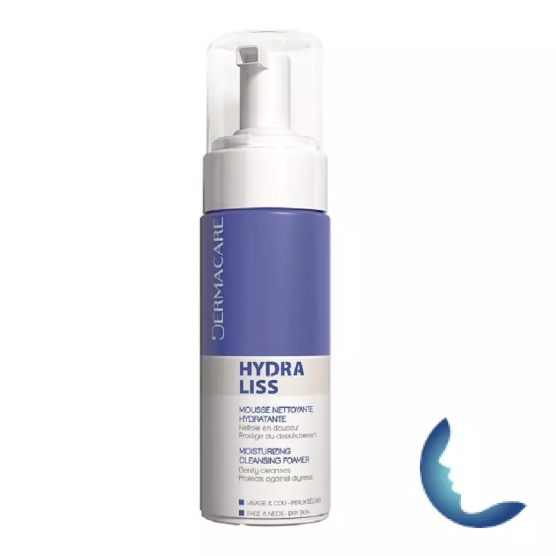 DERMACARE HYDRALISS MOUSSE NETTOYANTE HYDRATANTE 150 ML