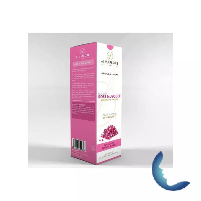 ALMAFLORE HUILE DE ROSE MUSQUEE BIO 10ML
