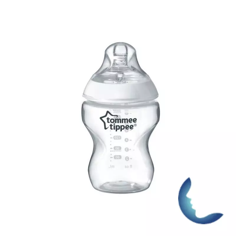 TOMMEE TIPPEE CLOSE TO NATURE BIBERON BLANC 0M+ 260ML