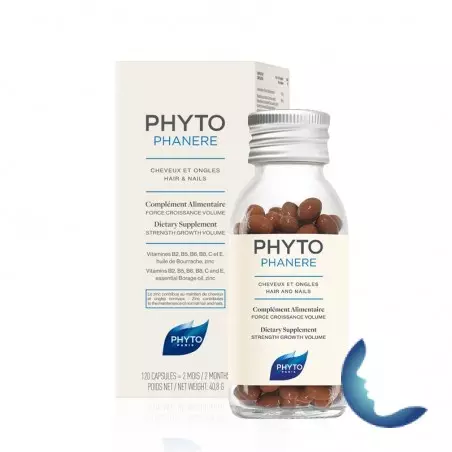 PHYTO Phytophanère Cheveux et Ongles, 120 capsules