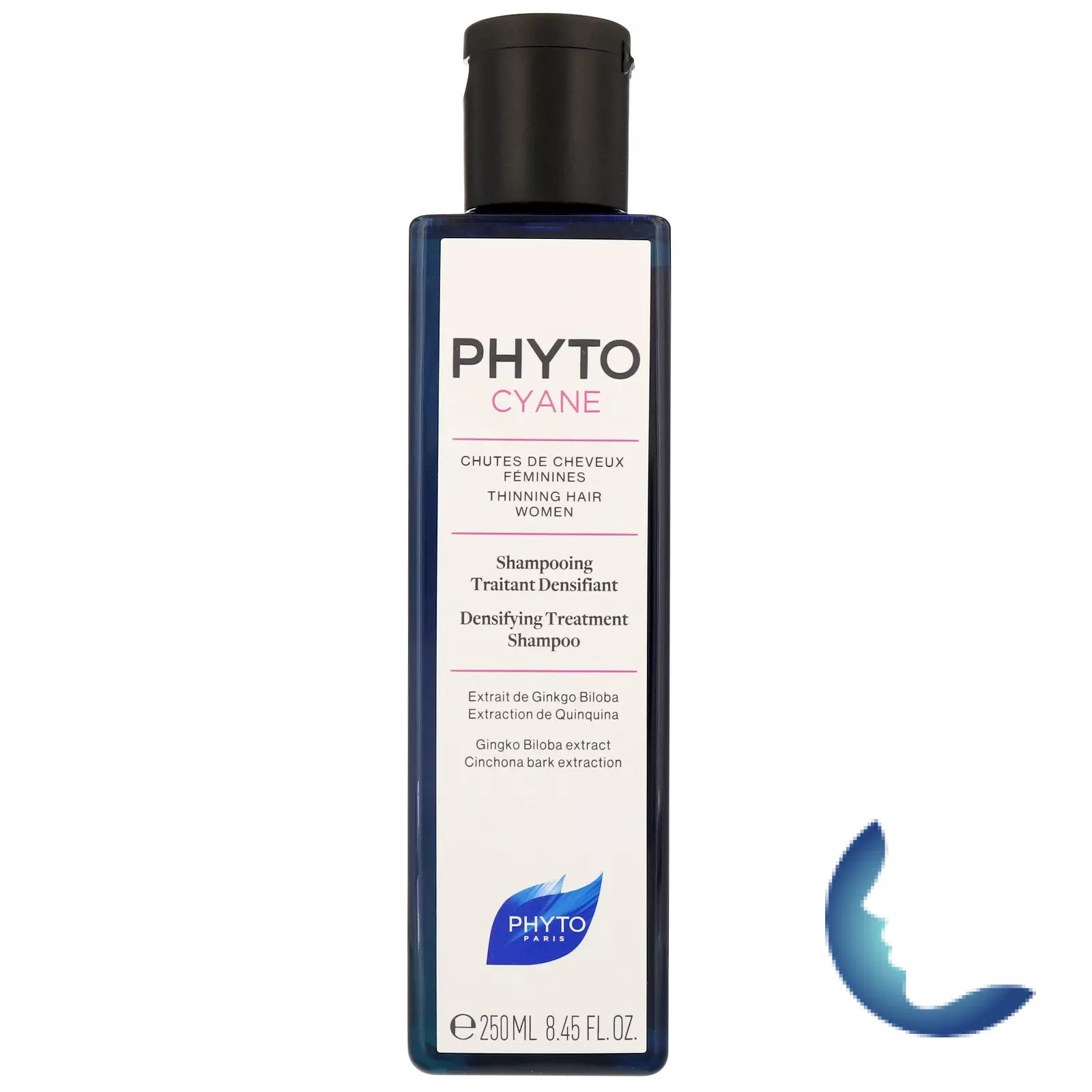 PHYTO Phytocyane Shampooing Traitant Densifiant, 200ml