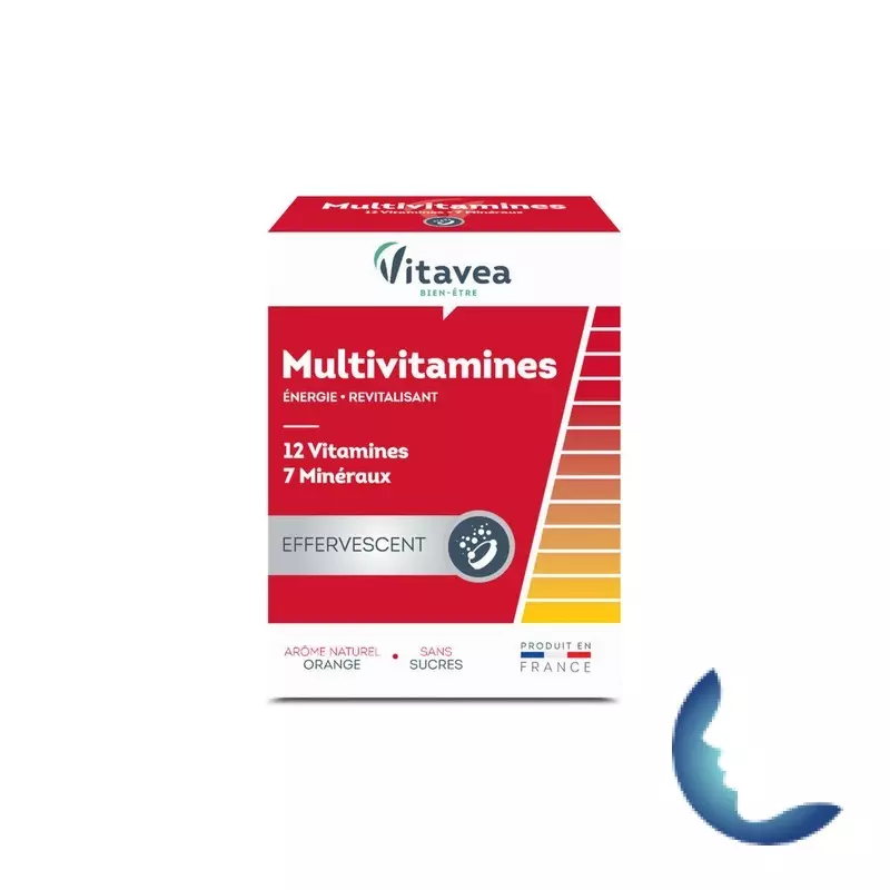 Vitarmonyl Multivitamines 12 Vitamines + 7 Oligo-éléments, 24 comprimés