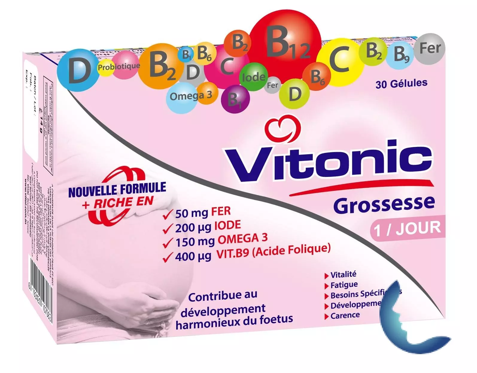 VITONIC GROSSESSE, 30 gélules