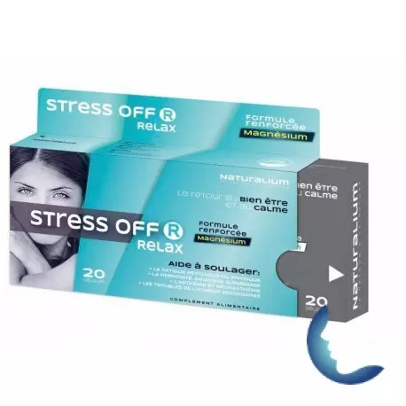 NATURALIUM STRESS OFF RELAX , 20 gélules