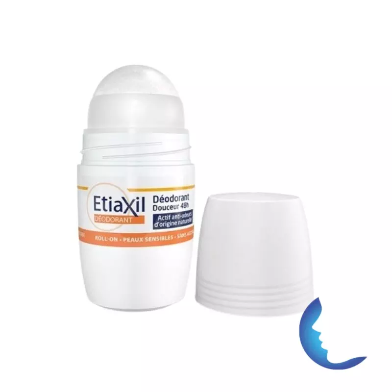 ETIAXIL Roll-On Déodorant Douceur 48h Anti Odeur, 50ml