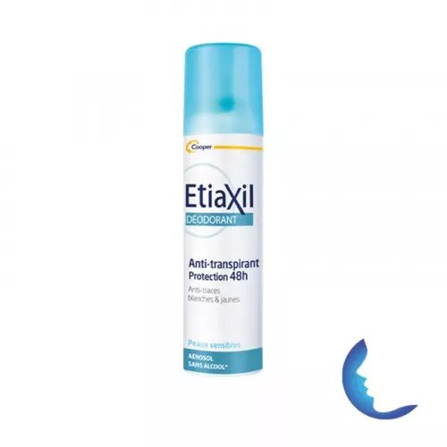 ETIAXIL AEROSOL DEODORANT ANTI-TRANSPIRANT 48H ANTI-TRACES 150ML